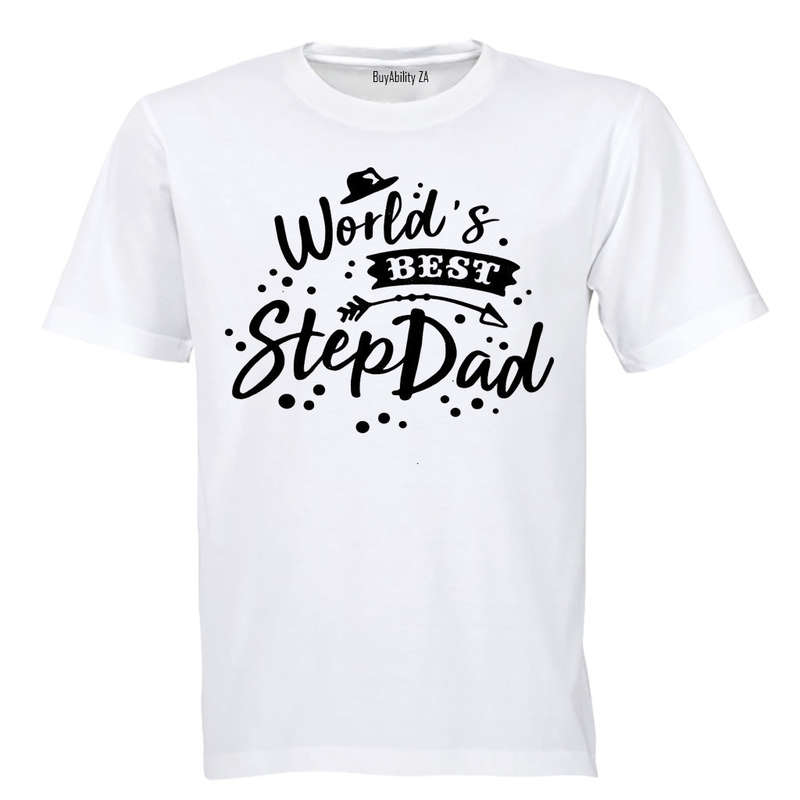 World's Best Step Dad - Adults - T-Shirt