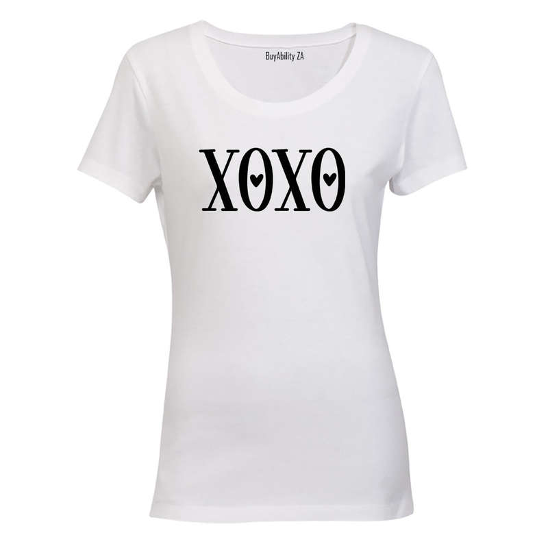 XOXO Hearts - Valentine Inspired - Ladies - T-Shirt