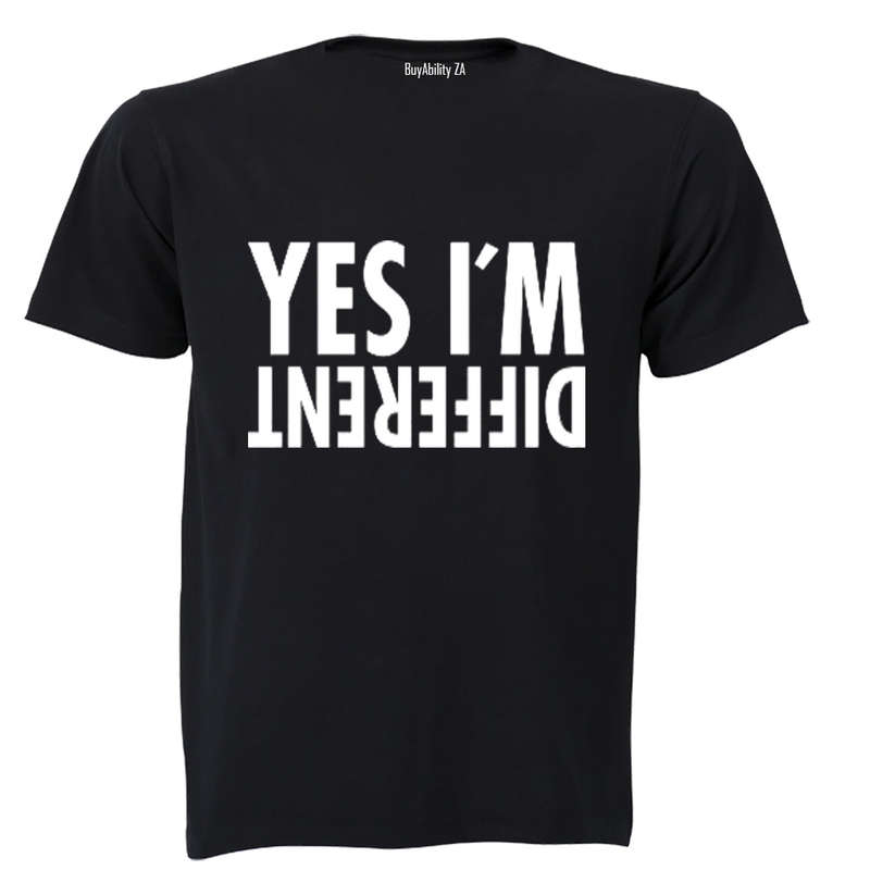 Yes, I'm Different - Adults - T-Shirt