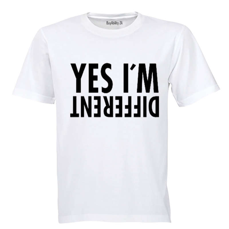 Yes, I'm Different - Adults - T-Shirt