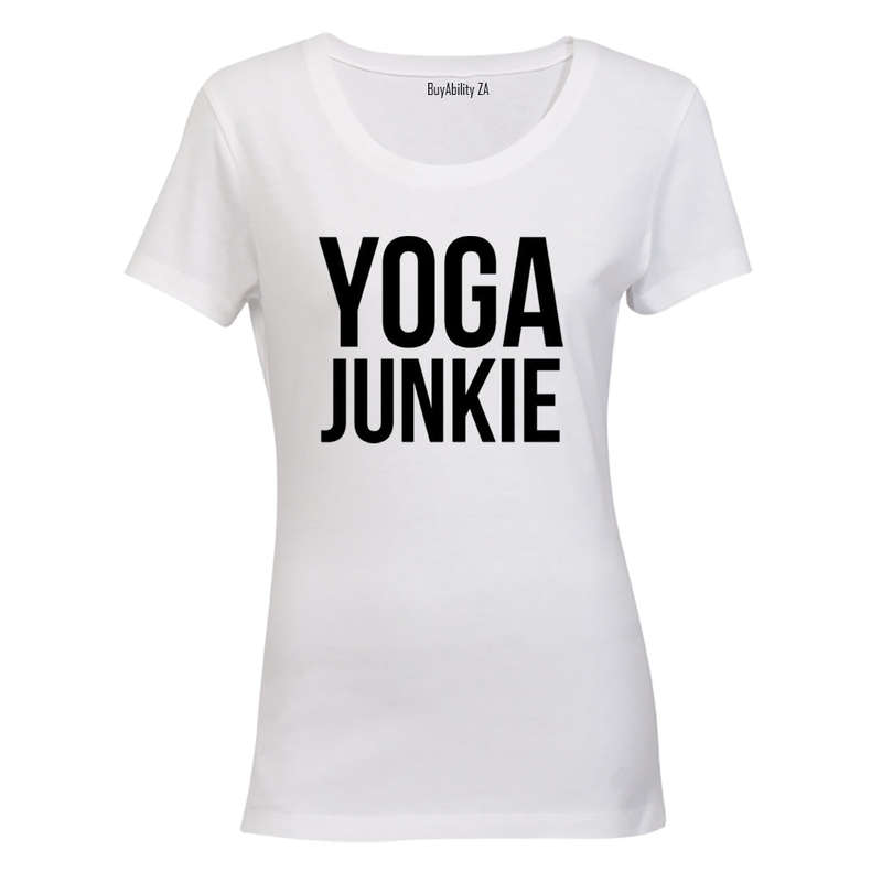 Yoga Junkie - Ladies - T-Shirt