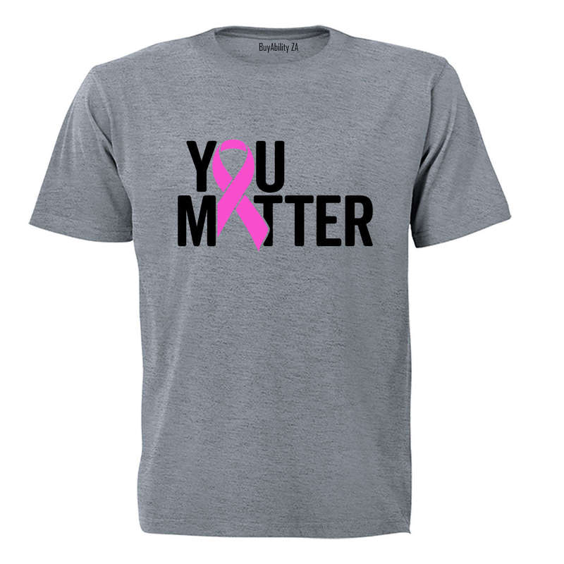 You Matter - Cancer Ribbon - Adults - T-Shirt