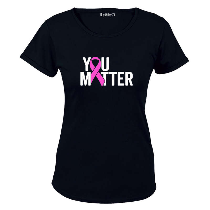 You Matter - Cancer Ribbon - Ladies - T-Shirt