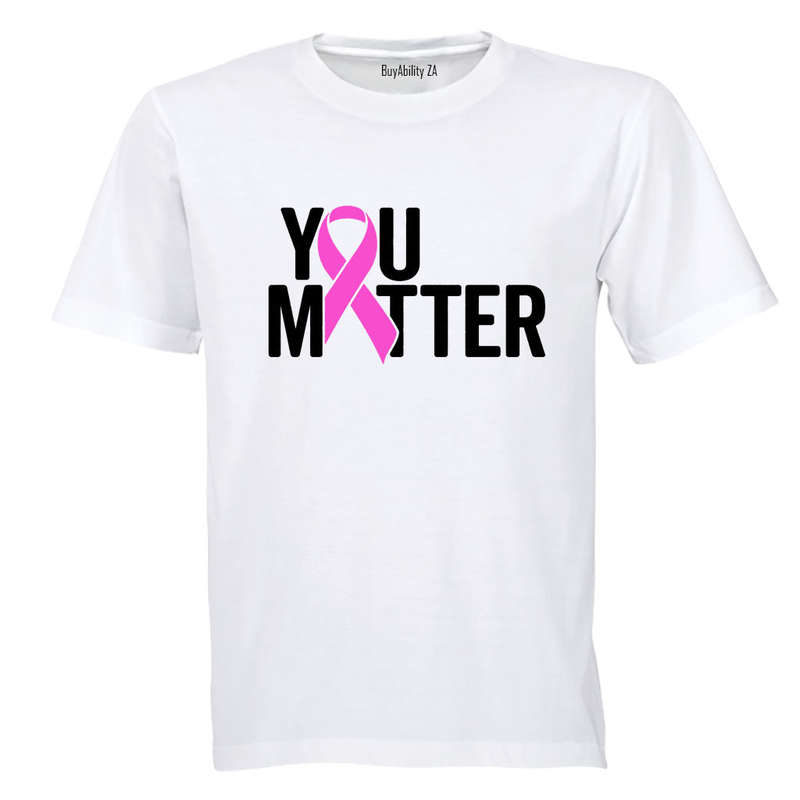 You Matter - Cancer Ribbon - Adults - T-Shirt