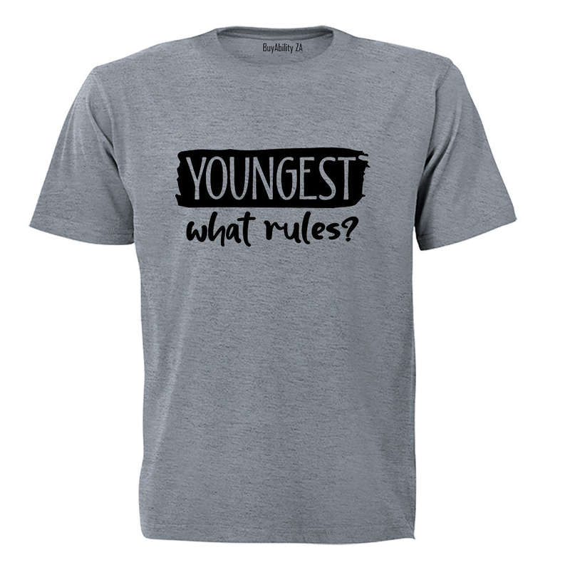 Youngest Child - What Rules - Kids T-Shirt