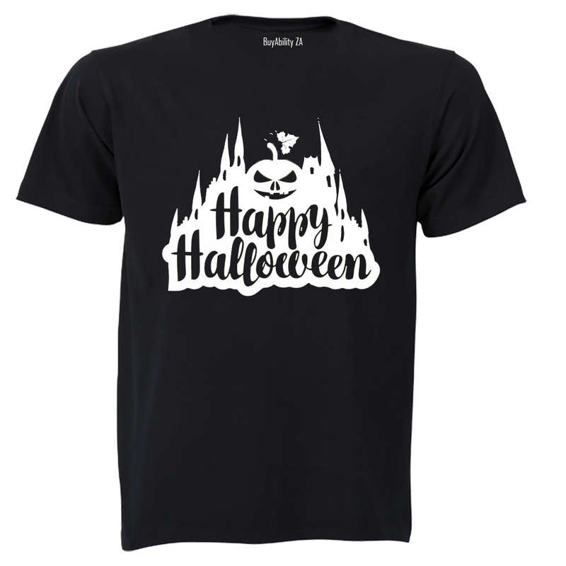 Happy Halloween - Evil Pumpkin - Adults - T-Shirt