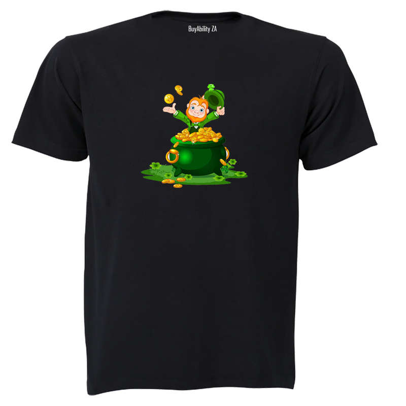 Leprechaun Pot O' Gold - St. Patrick's Day - Kids T-Shirt