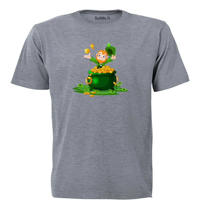 Leprechaun Pot O' Gold - St. Patrick's Day - Kids T-Shirt