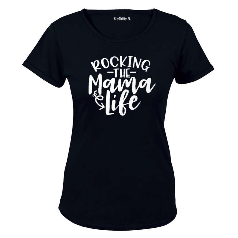 Rocking the Mama Life - Ladies - T-Shirt