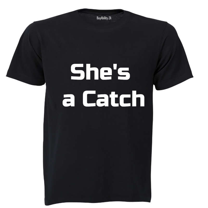 She's a Catch! - Adults - T-Shirt