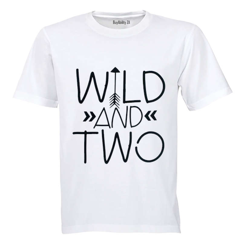 Wild and Two - Kids T-Shirt