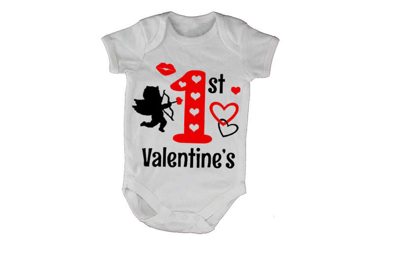 1st Valentine's - Baby Grow