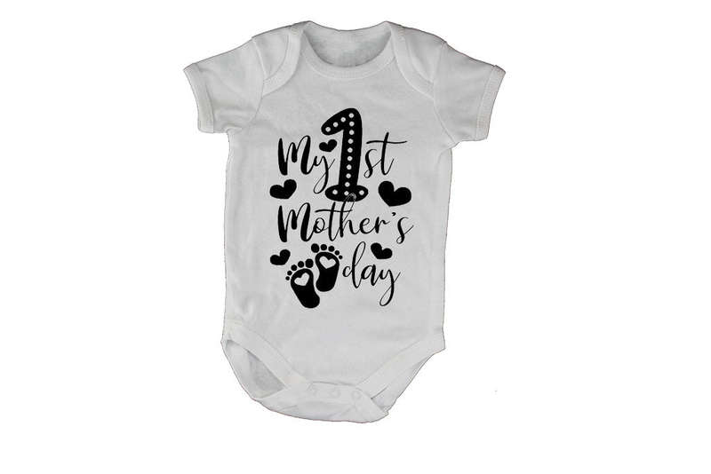 1st Mothers Day - Little Feet - Baby Grow