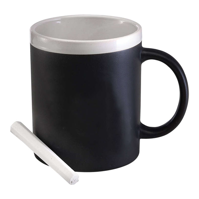 300ML STONEWARE CHALK BOARD MUG