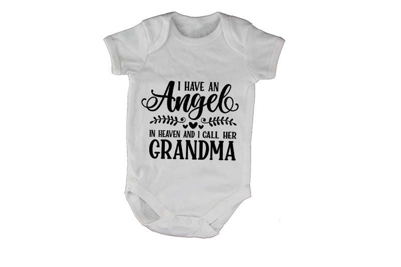 Angel - I Call Her GRANDMA - Baby Grow