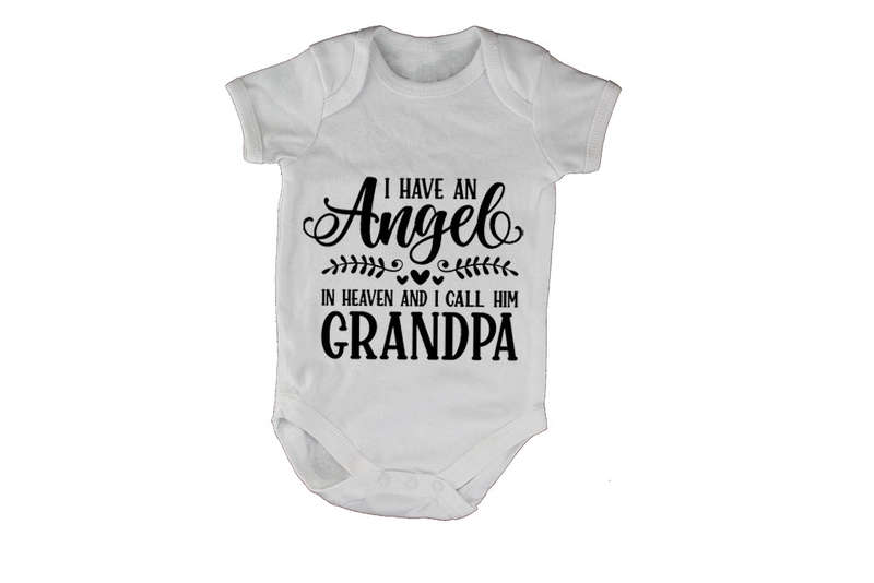 Angel - I Call Him GRANDPA - Baby Grow