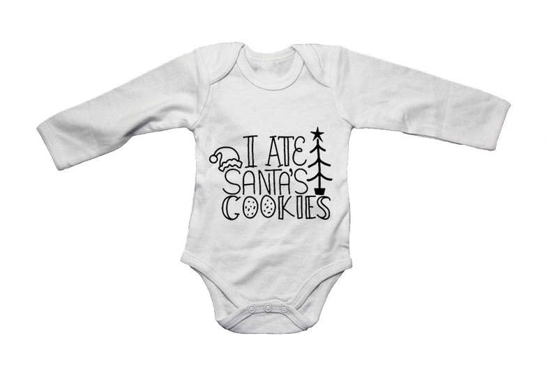 Ate Santa's Cookies - Christmas - Baby Grow