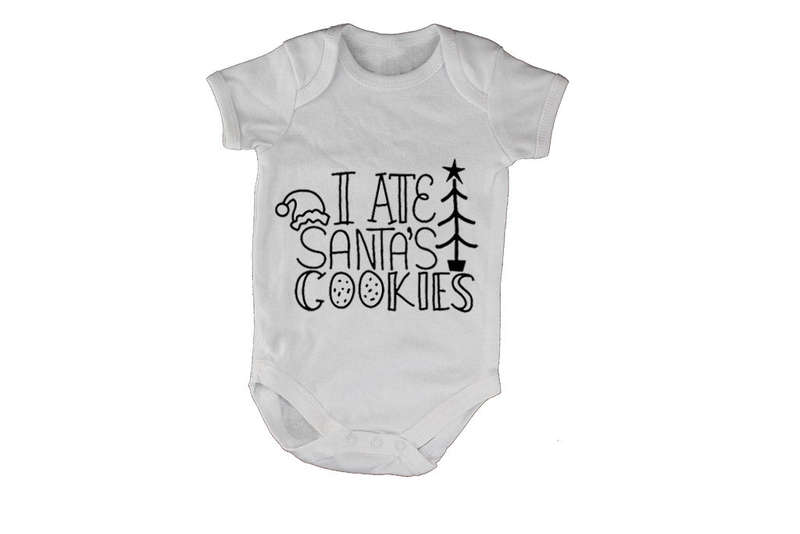 Ate Santa's Cookies - Christmas - Baby Grow