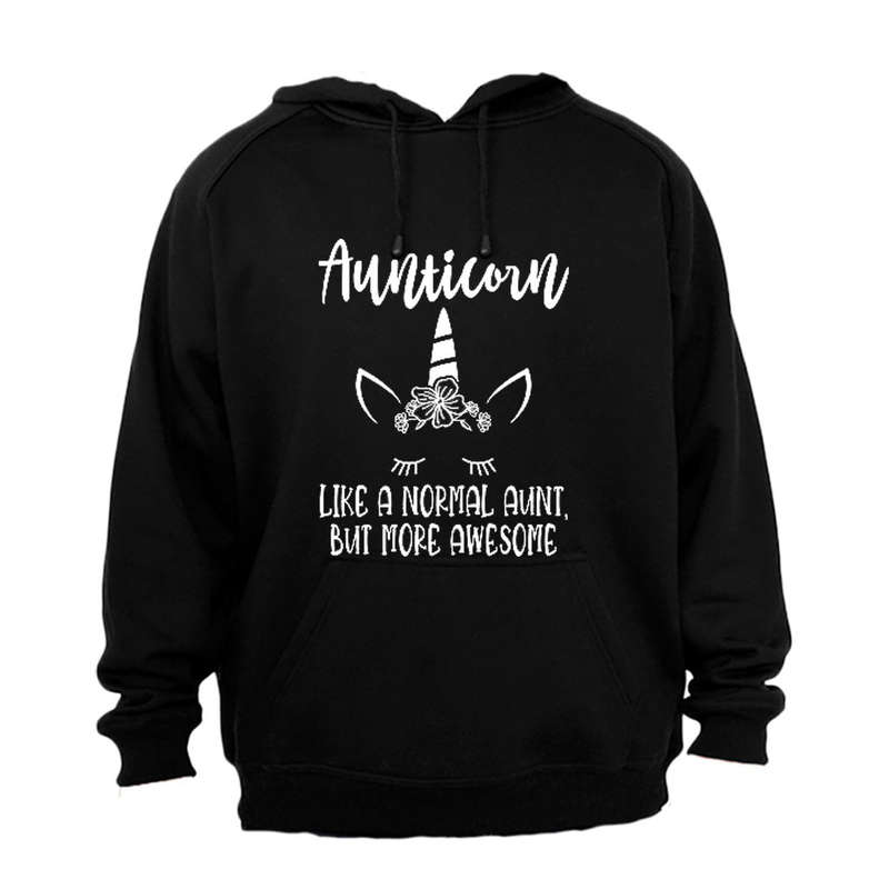 Aunticorn - More Awesome - Hoodie