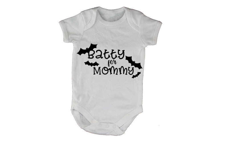Batty for Mommy - Halloween - Baby Grow