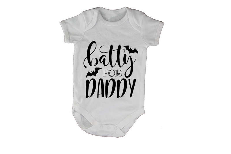 Batty for Daddy - Halloween - Baby Grow