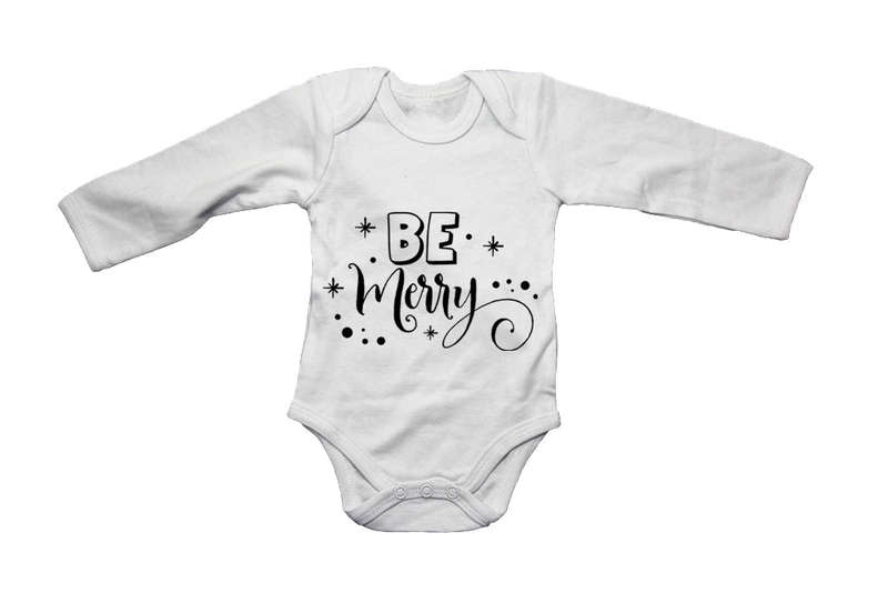 Be Merry - Christmas - Baby Grow