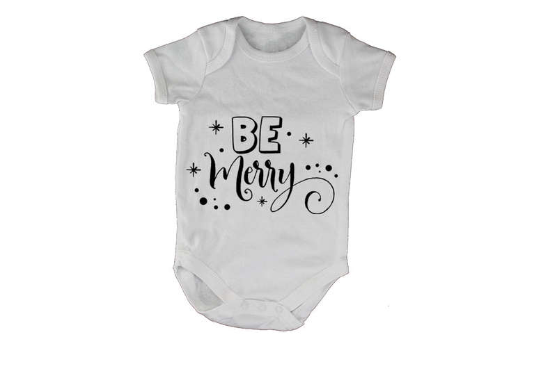Be Merry - Christmas - Baby Grow