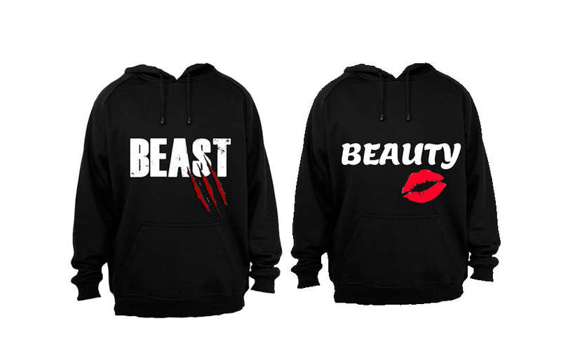 Beast & Beauty - Couples Hoodies (1 Set)