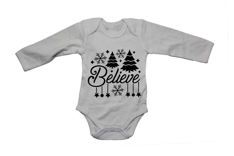 Believe - Christmas Decor - Baby Grow