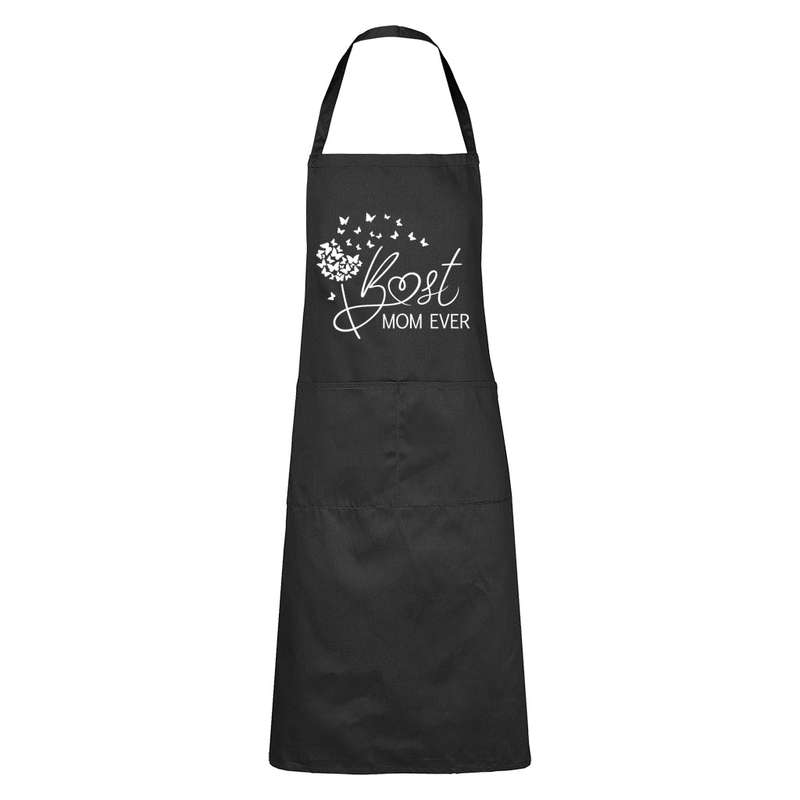 Best Mom Ever - Butterflies - Apron