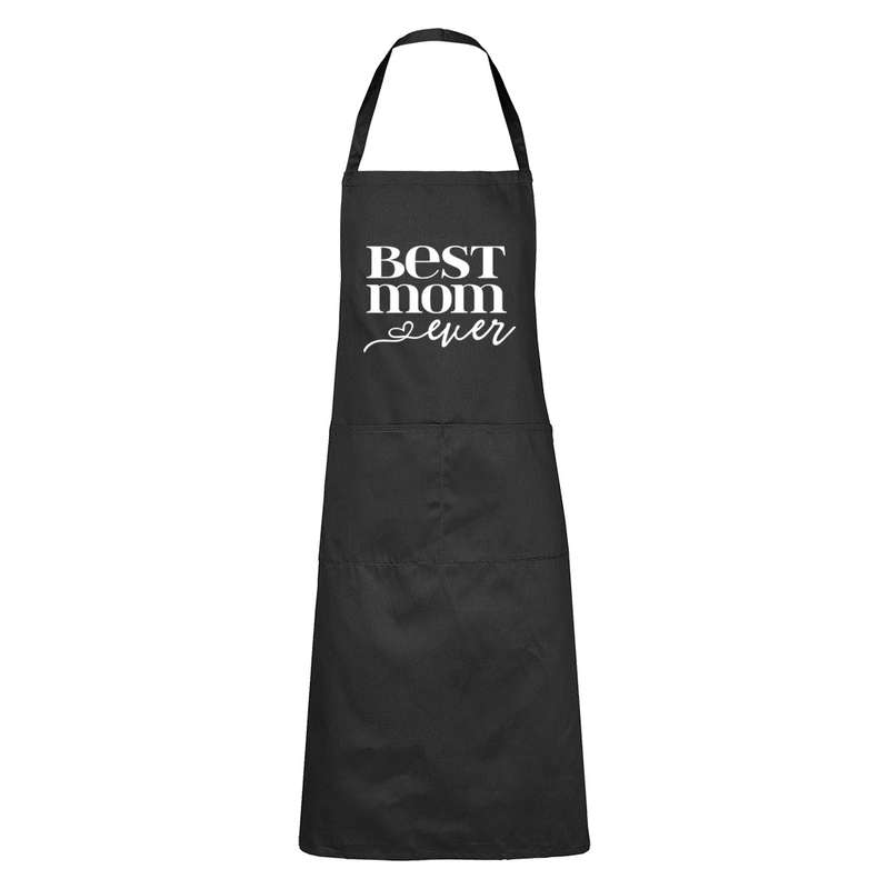Best Mom Ever - Heart - Apron