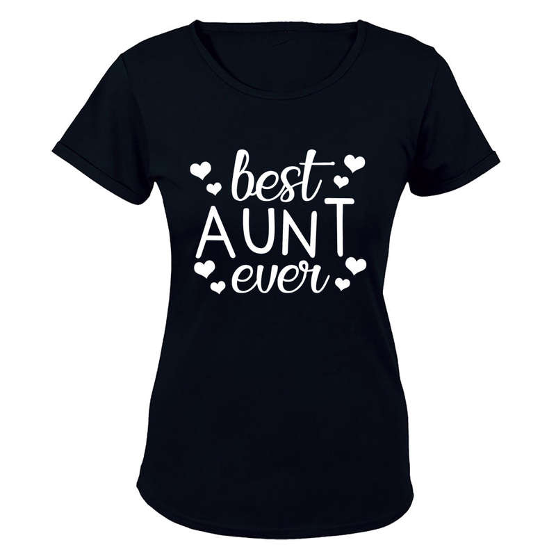 Best Aunt Ever - Hearts - Ladies - T-Shirt