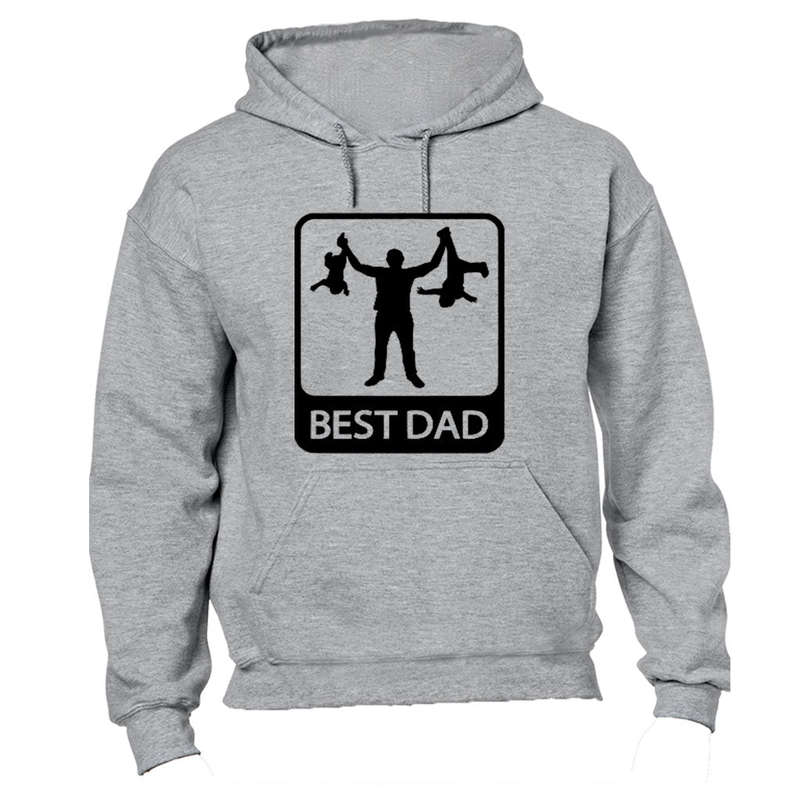 Best Dad with Kids - Hoodie