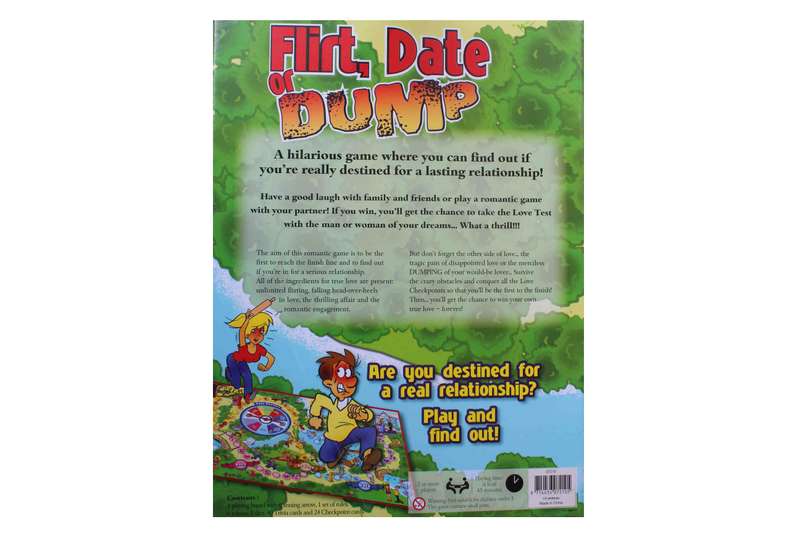 Flirt, Date or Dump Board Game