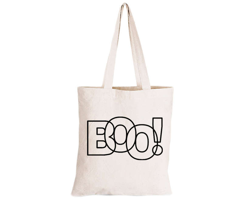 BOO - Halloween - Eco-Cotton Trick or Treat Bag