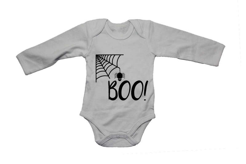 Boo! Spiderweb - Halloween - Baby Grow