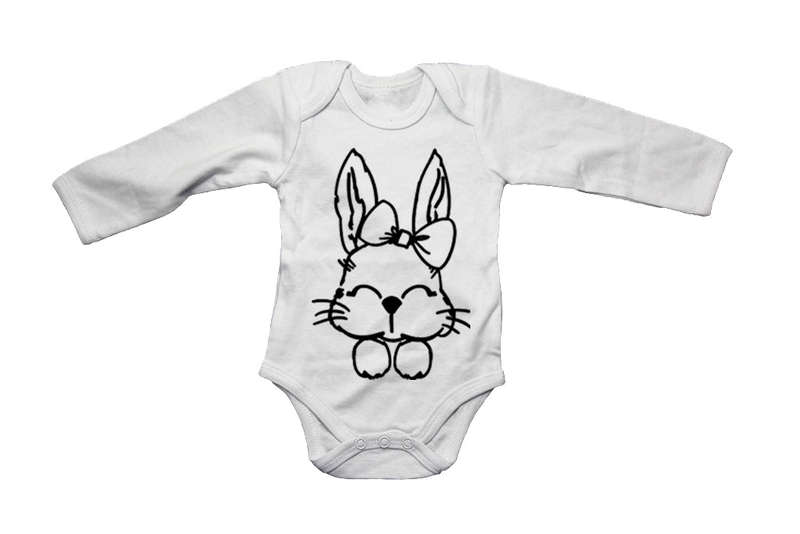 Bow Bunny - Easter - Baby Grow