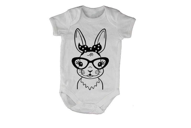 Bow Easter Bunny - Baby Grow