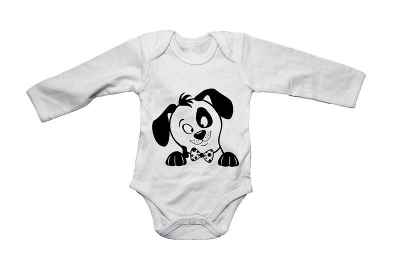 Bow Tie Pup - Baby Grow