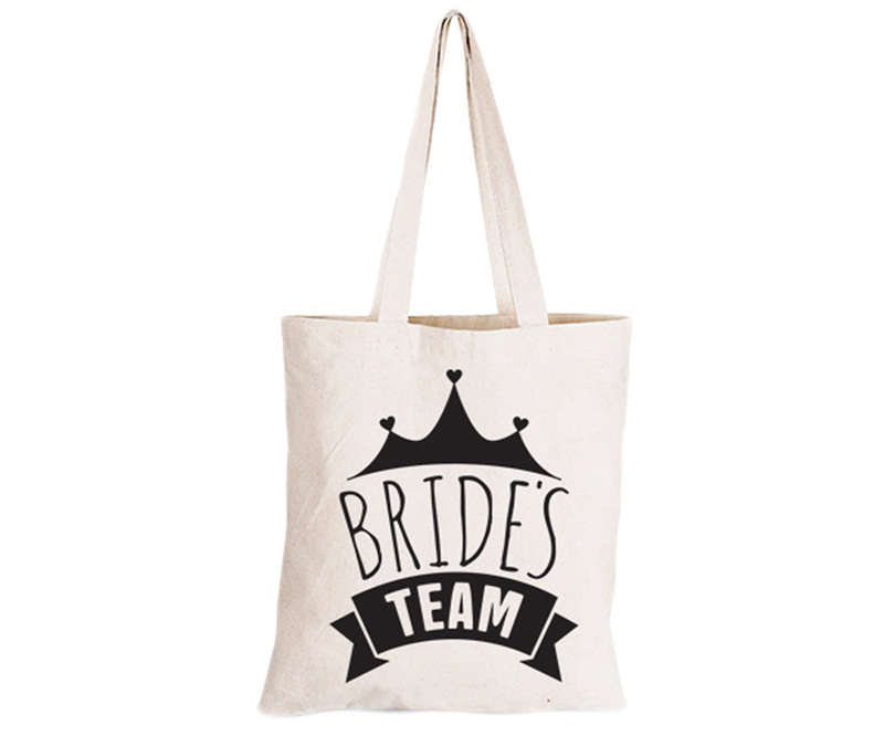 Bride's Team - Eco-Cotton Natural Fibre Bag