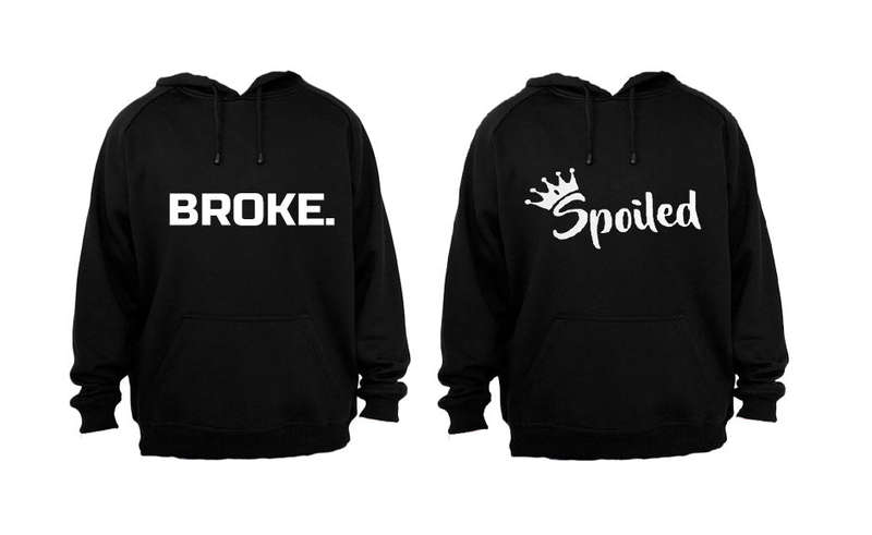 Broke & Spoiled - Couples Hoodies (1 Set)