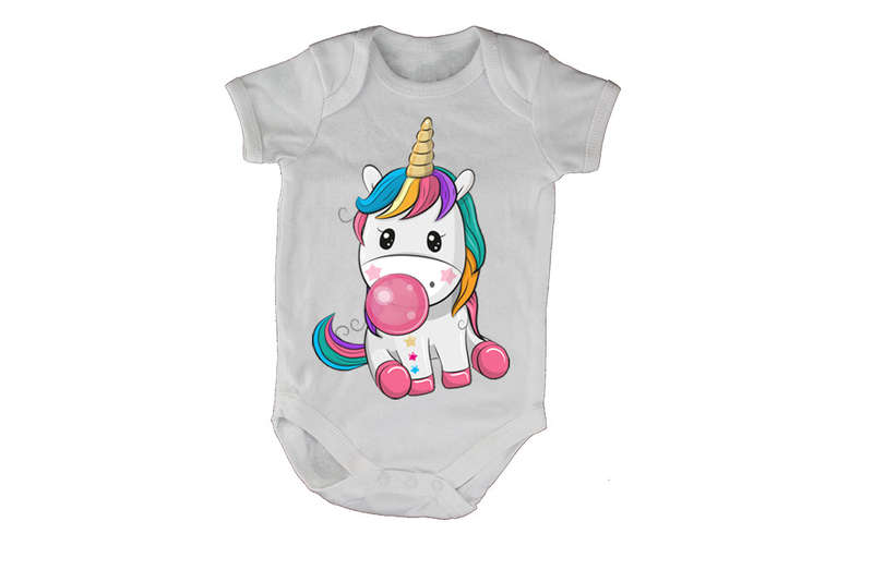 Bubblegum Unicorn - Baby Grow