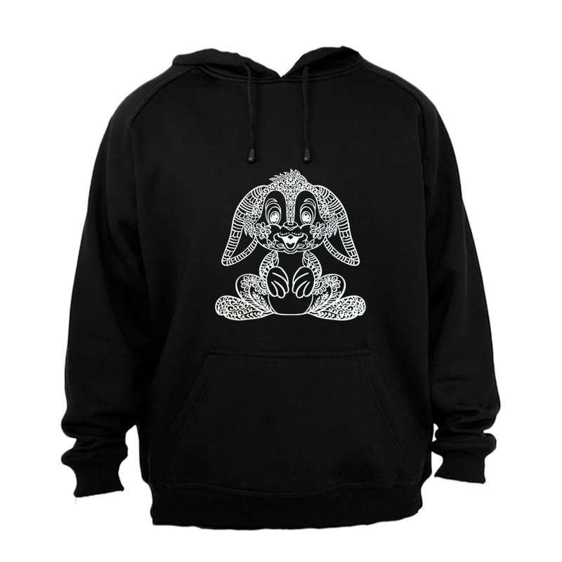 Bunny Stencil - Easter - Hoodie