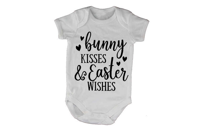 Bunny Kisses and Easter Wishes - Baby Grow