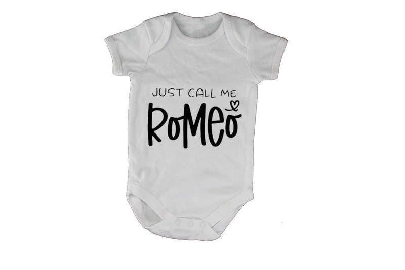 Call Me Romeo - Valentine - Baby Grow