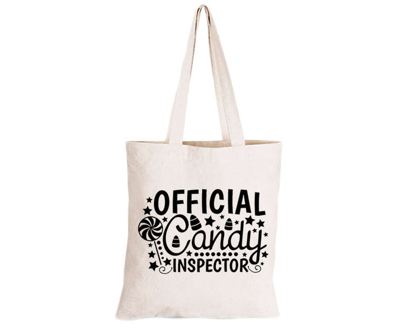 Candy Inspector - Halloween - Eco-Cotton Trick or Treat Bag