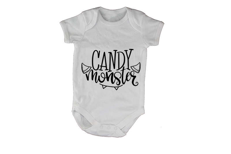 Candy Monster - Halloween - Baby Grow