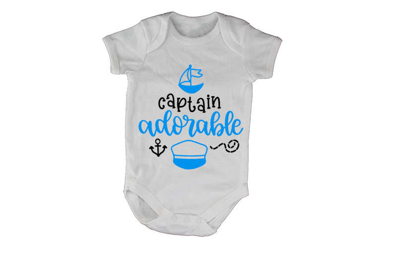 Captain Adorable - Baby Grow