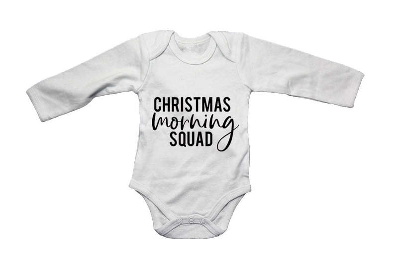 Christmas Morning Squad - Baby Grow