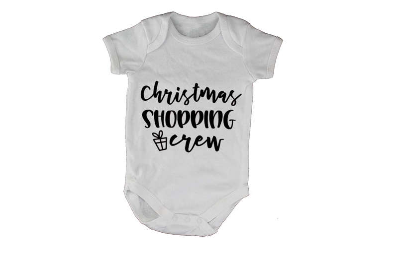 Christmas Shopping Crew - Baby Grow